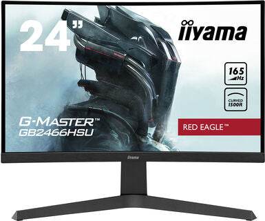 iiyama G-MASTER Red Eagle 59.9 cm (23.6") 1920 x 1080 pixels Full HD LED Black