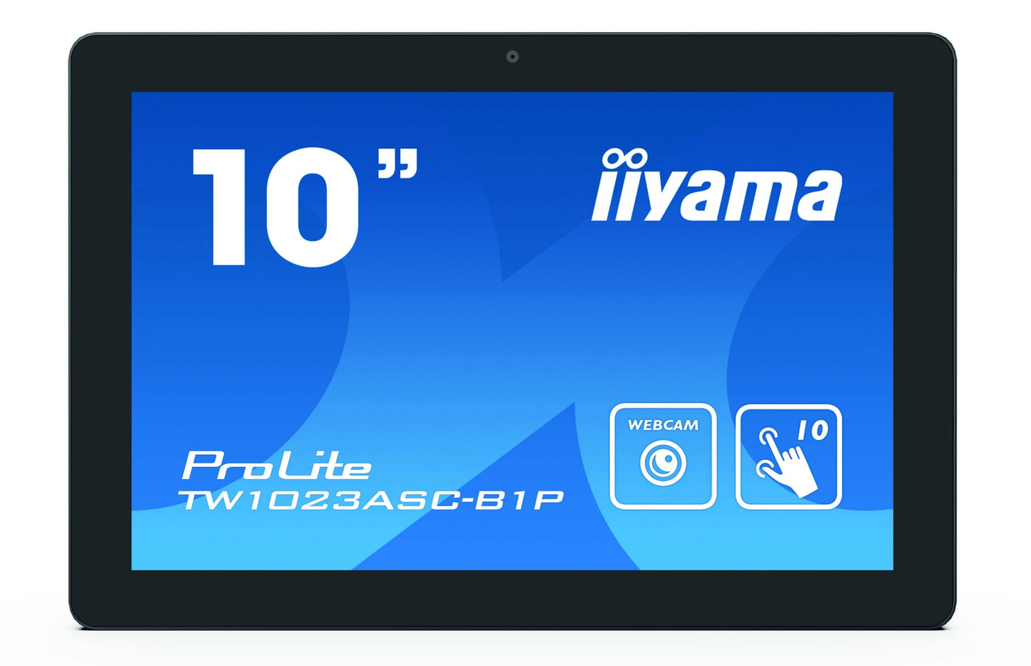 iiyama ProLite TW1023ASC-B1P computer monitor 25.6 cm (10.1") 1280 x 800 pixels WXGA LED Touchscreen Multi-user Black