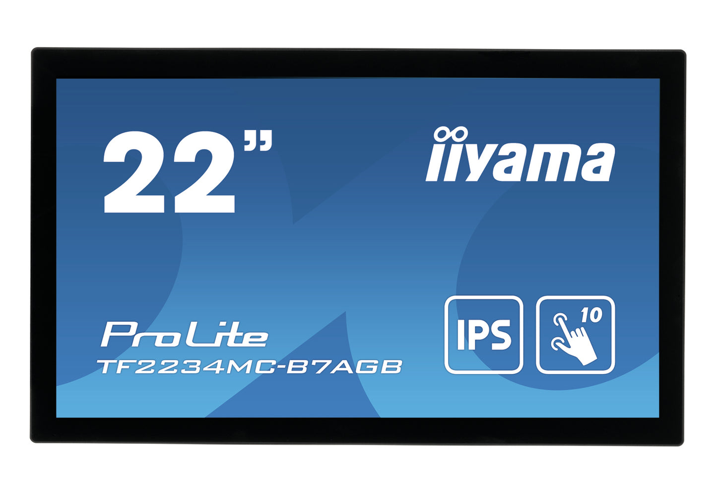 iiyama ProLite TF2234MC-B7AGB computer monitor 54.6 cm (21.5") 1920 x 1080 pixels Full HD LED Touchscreen Multi-user Black