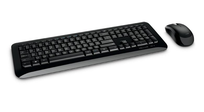 Microsoft Wireless Desktop 850 keyboard RF Wireless QWERTY Nordic Black