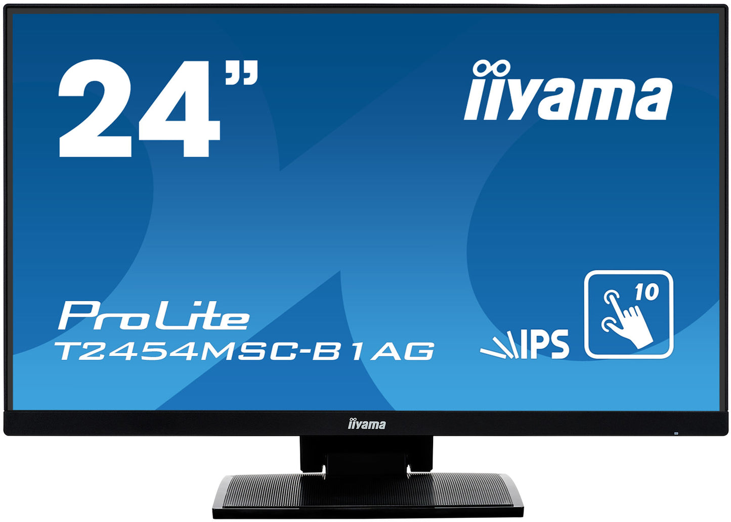 iiyama ProLite T2454MSC-B1AG computer monitor 60.5 cm (23.8") 1920 x 1080 pixels Full HD LED Touchscreen Multi-user Black