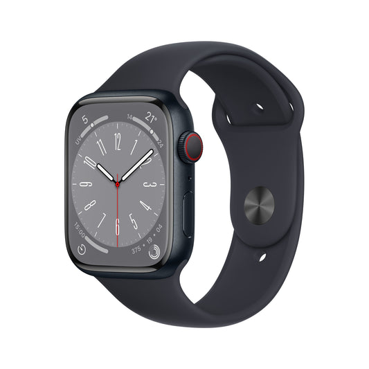 Apple Watch Series 8 OLED 45 mm 4G Black GPS (satellite)