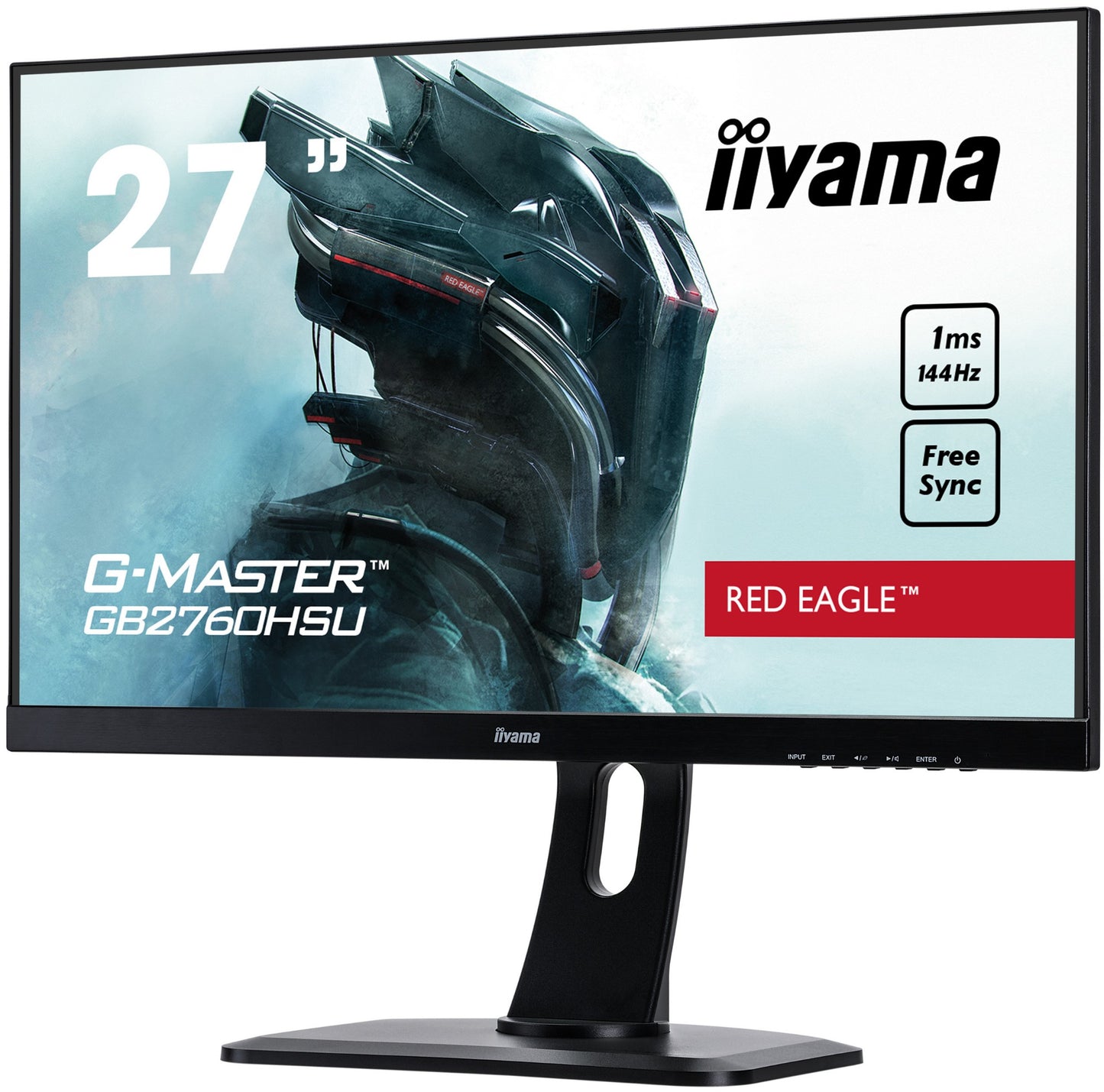 iiyama G-MASTER GB2760HSU-B1 computer monitor 68.6 cm (27") 1920 x 1080 pixels Full HD LED Black