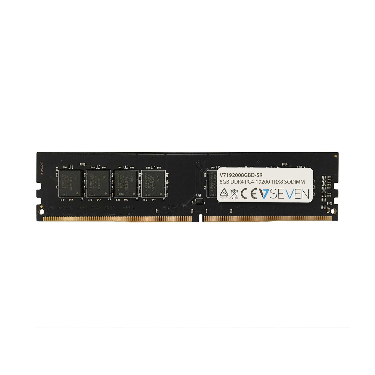 V7 8GB DDR4 PC4-19200 - 2400MHz DIMM Desktop Memory Module - V7192008GBD-SR